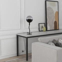 Lucande Dustian Tischleuchte, Glaskugel -Lucande 9639217 2