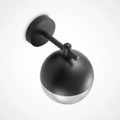 Lucande Dustian Wandleuchte, Glaskugel -Lucande 9639218 7