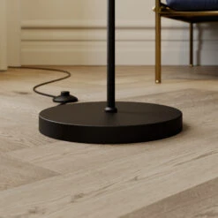 Lucande Sotiana Stehleuchte, 2 Glaskugeln, Messing -Lucande 9639226 3