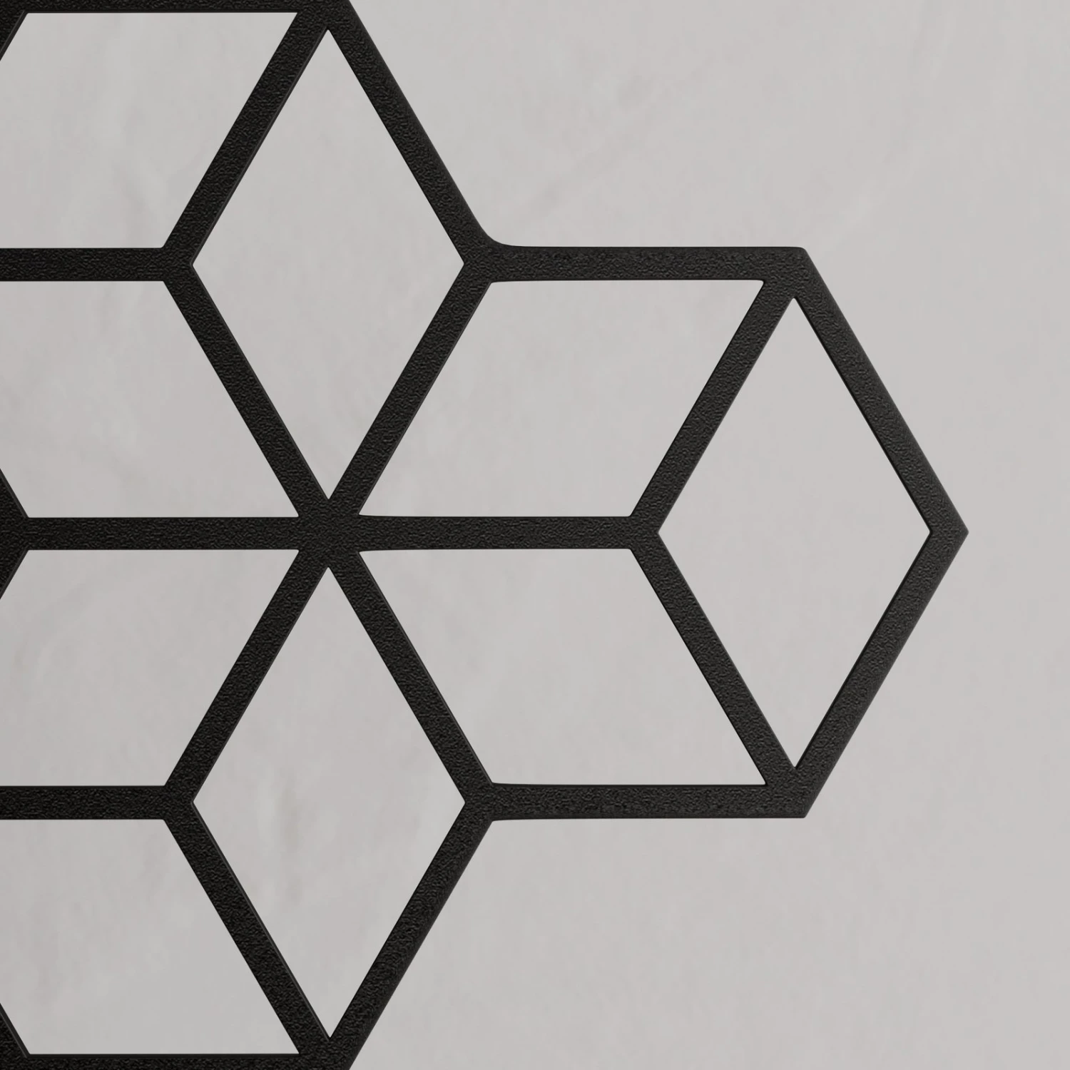 Lucande Alexaru Wandleuchte, Waben, Schwarz 9 Lucande Alexaru Wandleuchte, Waben, Schwarz – Bild 9