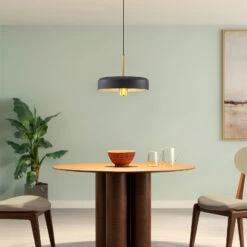 Lucande Filoreta Pendellampe, 35 Cm, Schwarz -Lucande 9639281 2