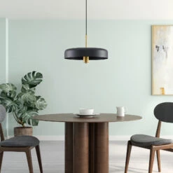 Lucande Filoreta Pendellampe, 45 Cm, Schwarz 11 Lucande Filoreta Pendellampe, 45 Cm, Schwarz -Lucande 9639283 2