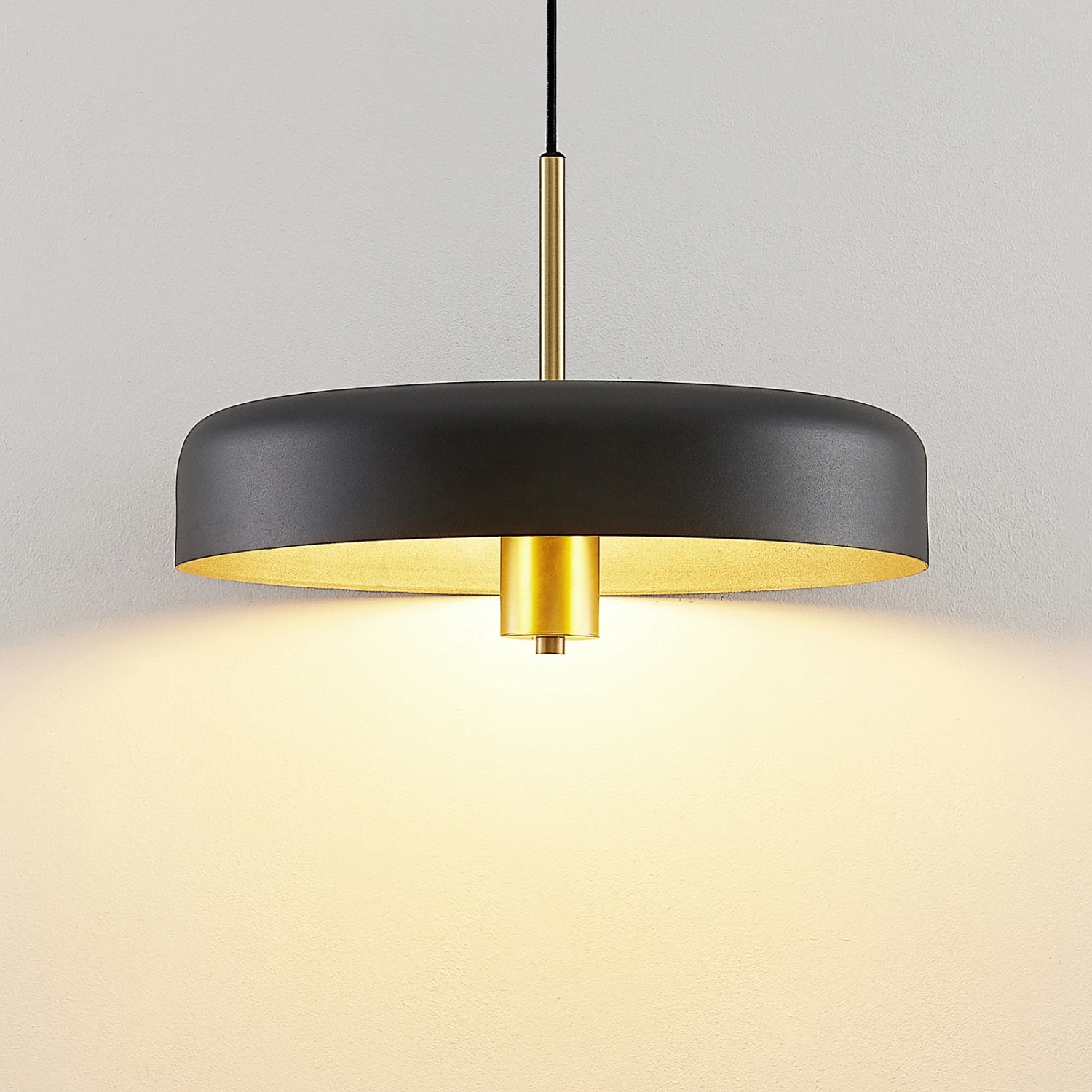 Lucande Filoreta Pendellampe, 45 Cm, Schwarz 4 Lucande Filoreta Pendellampe, 45 Cm, Schwarz – Bild 4