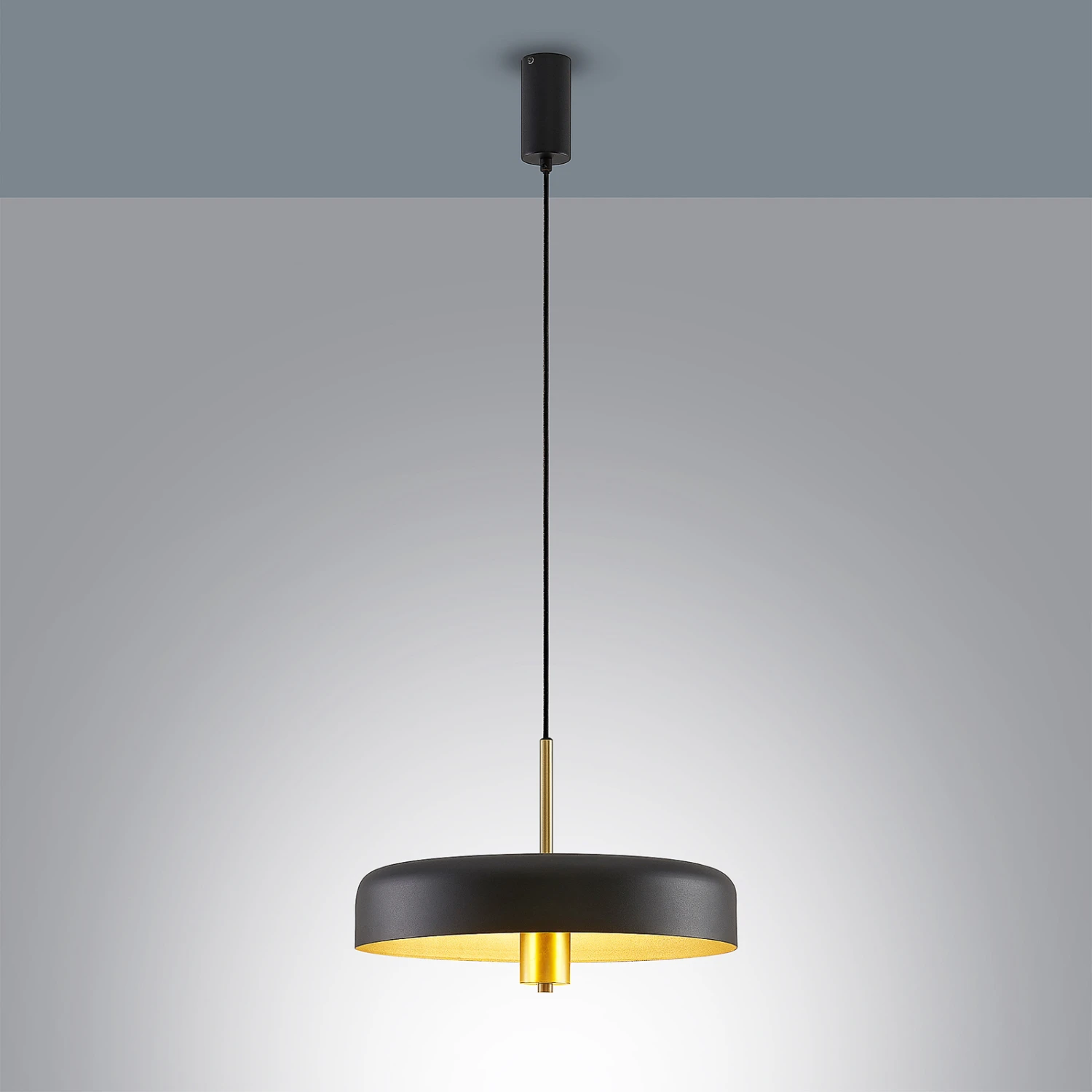 Lucande Filoreta Pendellampe, 45 Cm, Schwarz 5 Lucande Filoreta Pendellampe, 45 Cm, Schwarz – Bild 5