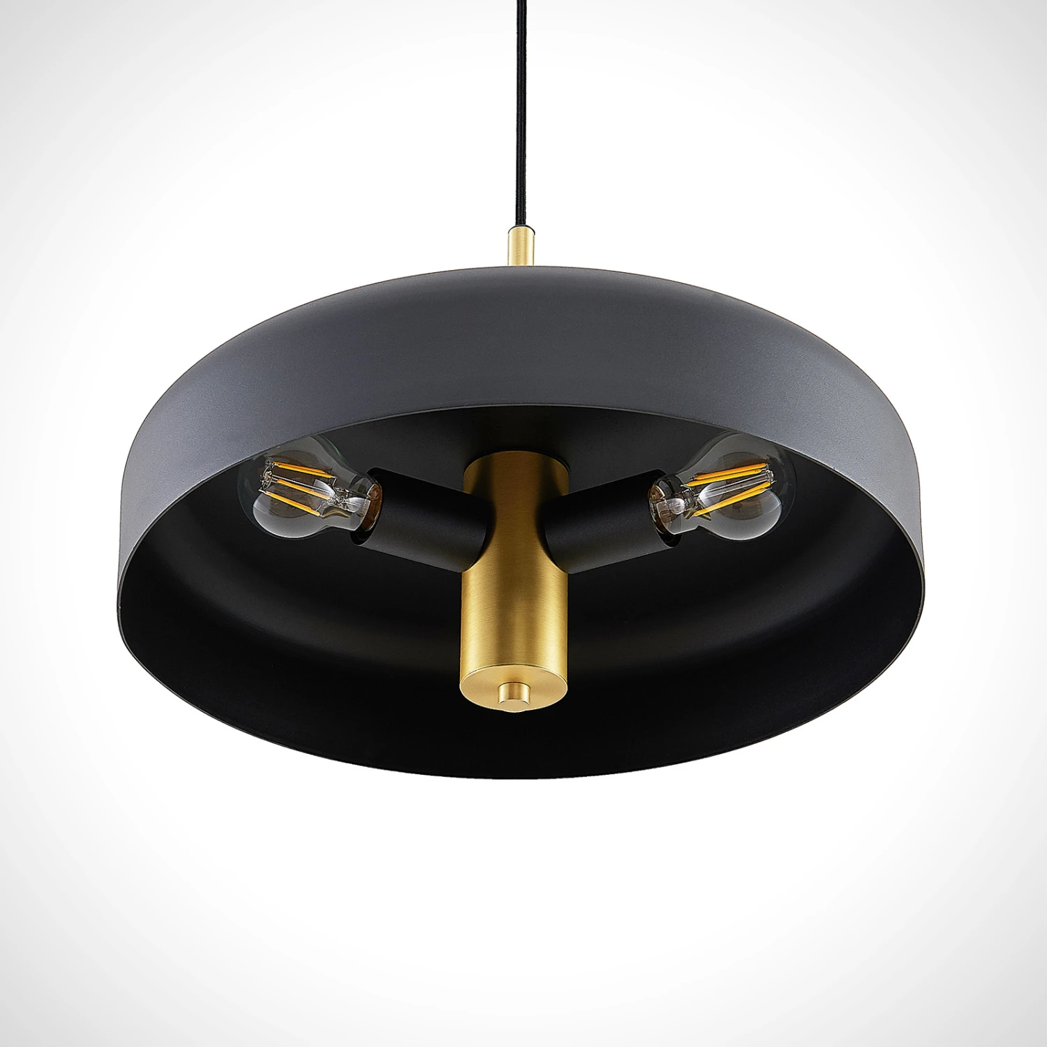 Lucande Filoreta Pendellampe, 45 Cm, Schwarz 8 Lucande Filoreta Pendellampe, 45 Cm, Schwarz – Bild 8