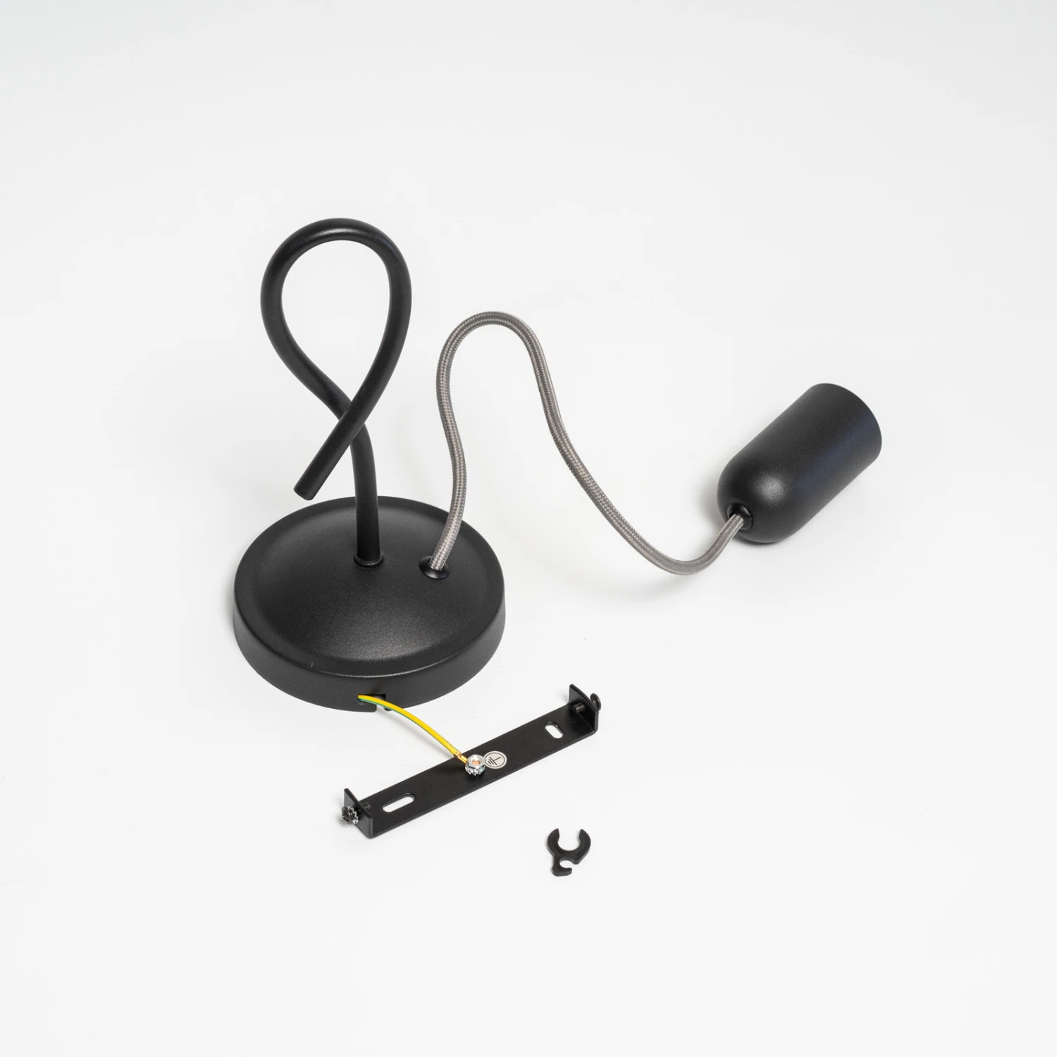 Lucande Jorna Hängeleuchte, Einflammig, Kabel Grau 8 Lucande Jorna Hängeleuchte, Einflammig, Kabel Grau – Bild 8