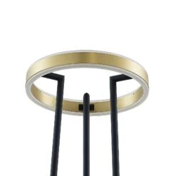 Lucande Seppe LED-Stehleuchte, Ø 30 Cm, Messing -Lucande 9639423 6