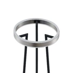 Lucande Seppe LED-Stehleuchte, Ø 30 Cm, Nickel -Lucande 9639425 4