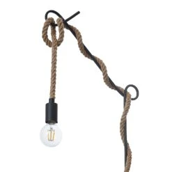 Lucande Ropina Stehleuchte Mit Hanfseil -Lucande 9639426 6