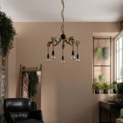 Lucande Ropina Hängeleuchte, Fünfflammig -Lucande 9639429 2