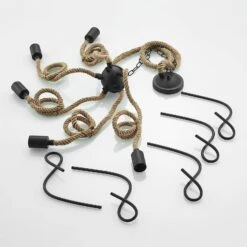 Lucande Ropina Hängeleuchte, Fünfflammig -Lucande 9639429 3