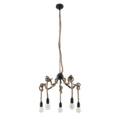 Lucande Ropina Hängeleuchte, Fünfflammig -Lucande 9639429 6