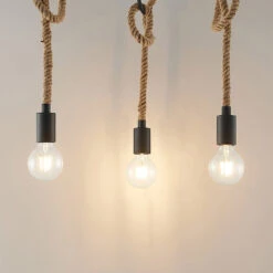 Lucande Ropina Deckenleuchte, Dreiflammig -Lucande 9639431 5