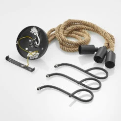 Lucande Ropina Deckenleuchte, Dreiflammig -Lucande 9639431 8