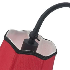 Lucande Binta Stoffwandleuchte, Vintage, Rostrot -Lucande 9639435 7