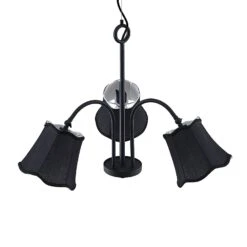 Lucande Binta Hängelampe, Dreiflammig, Schwarz -Lucande 9639458 5