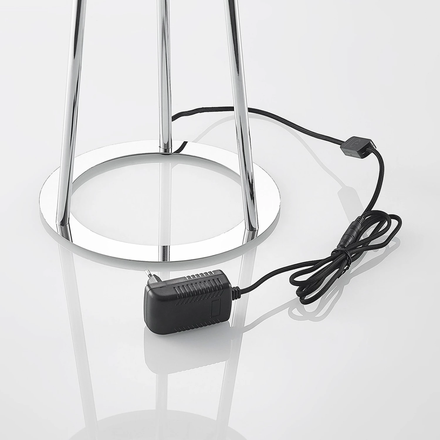 Lucande Glimmo LED-Tischleuchte, Chrom 8 Lucande Glimmo LED-Tischleuchte, Chrom – Bild 8