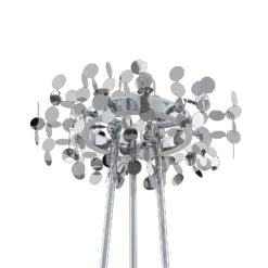 Lucande Glimmo LED-Stehleuchte, Chrom -Lucande 9639491 6