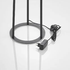 Lucande Glimmo LED-Stehleuchte, Schwarz, Messing -Lucande 9639495 7