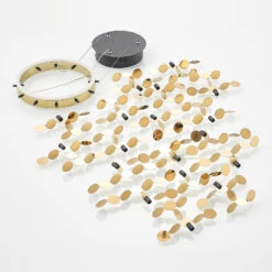 Lucande Glimmo LED-Pendelleuchte, Schwarz, Messing 16 Lucande Glimmo LED-Pendelleuchte, Schwarz, Messing -Lucande 9639496 7