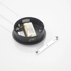 Lucande Glimmo LED-Pendelleuchte, Schwarz, Messing 17 Lucande Glimmo LED-Pendelleuchte, Schwarz, Messing -Lucande 9639496 8