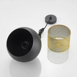 Lucande Sivanel Hängeleuchte, Einflammig, 25 Cm -Lucande 9639550 7