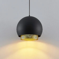 Lucande Sivanel Hängeleuchte, Einflammig, 30 Cm -Lucande 9639551 5