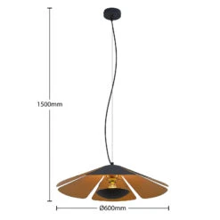 Lucande Jemmily Pendellampe, Einflammig, 60 Cm -Lucande 9639576 3