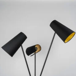 Lucande Coleris Stehleuchte, Dreiflammig, Textil -Lucande 9639628 7