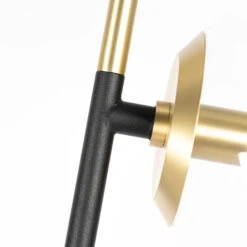 Lucande Sotiana Stehleuchte, 3 Glaskugeln, Messing -Lucande 9639635 7