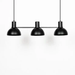 Lucande Mostrid Hängelampe, Schwarz, Dreiflammig 13 Lucande Mostrid Hängelampe, Schwarz, Dreiflammig -Lucande 9639680 5