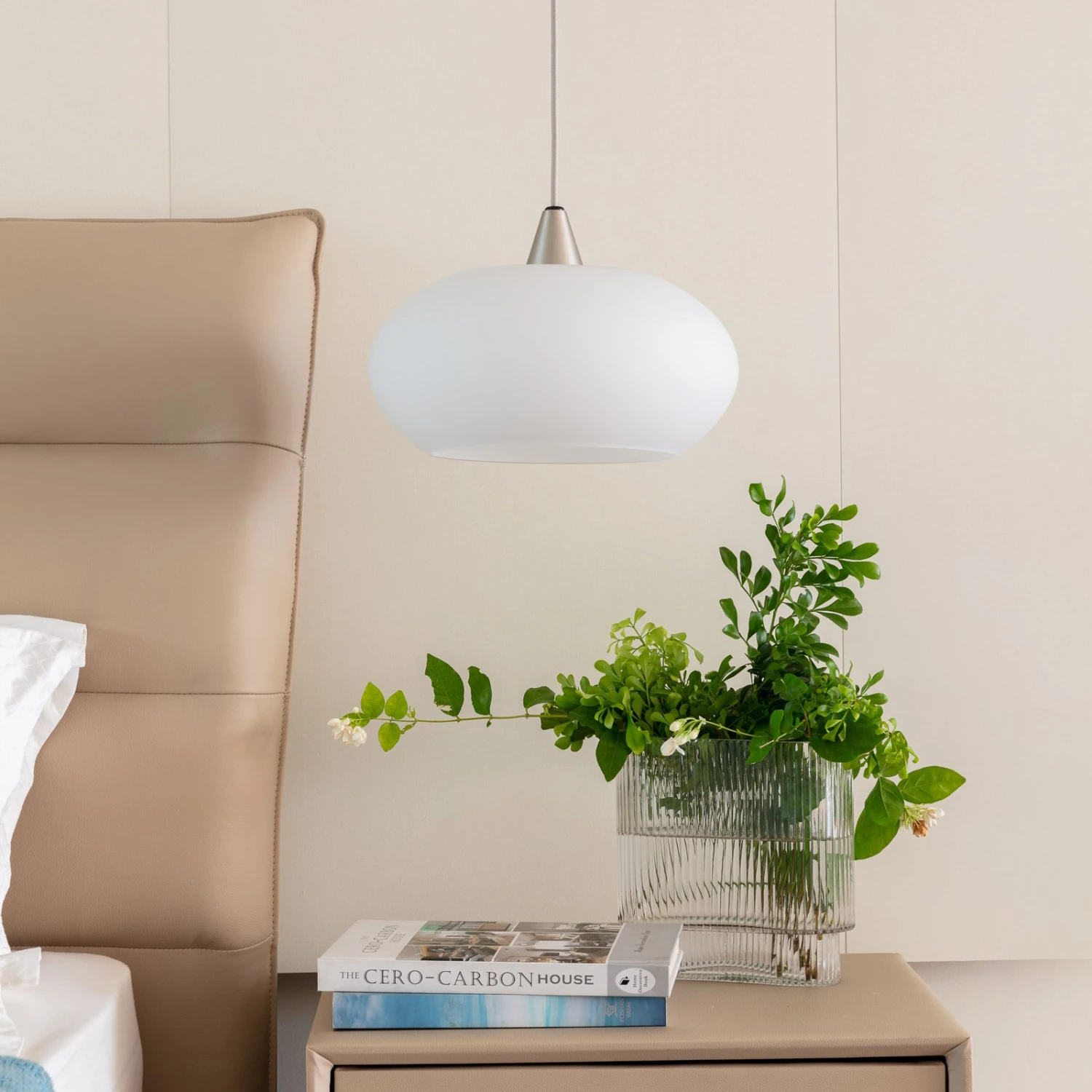 Lucande Sharvil Hängeleuchte, Einflammig, Glas 2 Lucande Sharvil Hängeleuchte, Einflammig, Glas – Bild 2