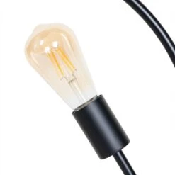 Lucande Linnard Tischleuchte Aus Eisen, 3-flammig -Lucande 9639759 4