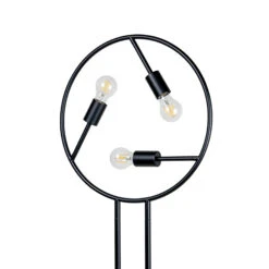 Lucande Linnard Stehleuchte Aus Eisen, 3-flammig -Lucande 9639760 4