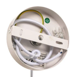 Lucande Kellina Hängelampe In Weiß -Lucande 9639774 8