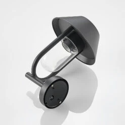 Lucande Olinum Außenwandleuchte, Dunkelgrau -Lucande 9647097 7