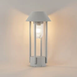 Lucande Olinum Sockelleuchte, Silbergrau 11 Lucande Olinum Sockelleuchte, Silbergrau -Lucande 9647102 2