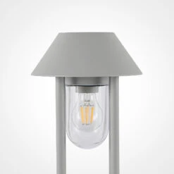 Lucande Olinum Sockelleuchte, Silbergrau 12 Lucande Olinum Sockelleuchte, Silbergrau -Lucande 9647102 3