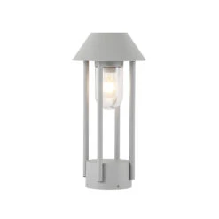 Lucande Olinum Sockelleuchte, Silbergrau 14 Lucande Olinum Sockelleuchte, Silbergrau -Lucande 9647102 5