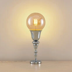 Lucande Gesja Tischleuchte, Schirmlos, Chrom 11 Lucande Gesja Tischleuchte, Schirmlos, Chrom -Lucande 9920021 2