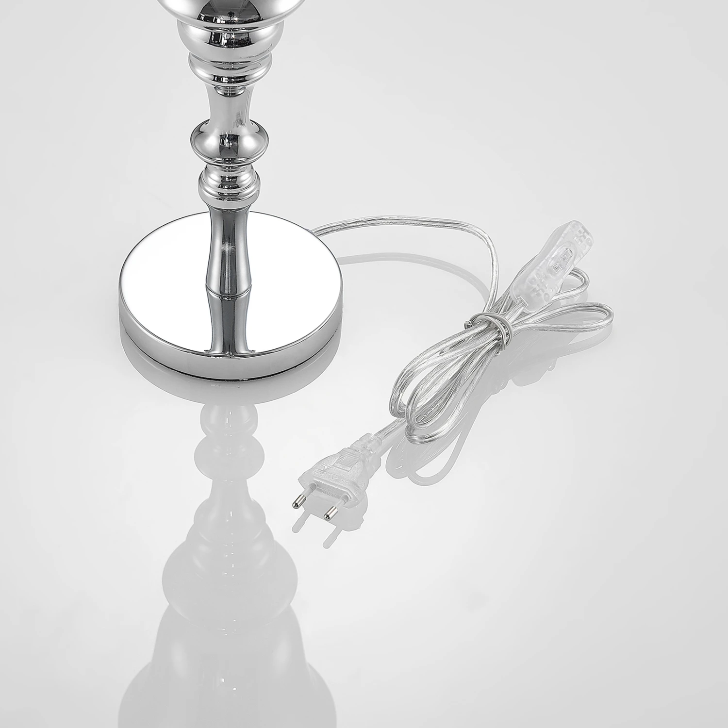 Lucande Gesja Tischleuchte, Schirmlos, Chrom 9 Lucande Gesja Tischleuchte, Schirmlos, Chrom – Bild 9