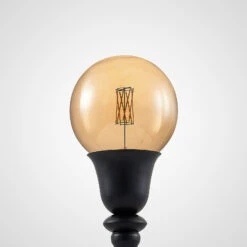 Lucande Gesja Tischleuchte, Schirmlos, Schwarz 12 Lucande Gesja Tischleuchte, Schirmlos, Schwarz -Lucande 9920022 3