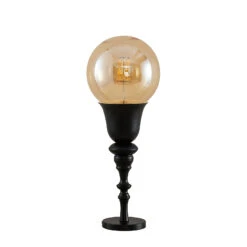 Lucande Gesja Tischleuchte, Schirmlos, Schwarz 13 Lucande Gesja Tischleuchte, Schirmlos, Schwarz -Lucande 9920022 4