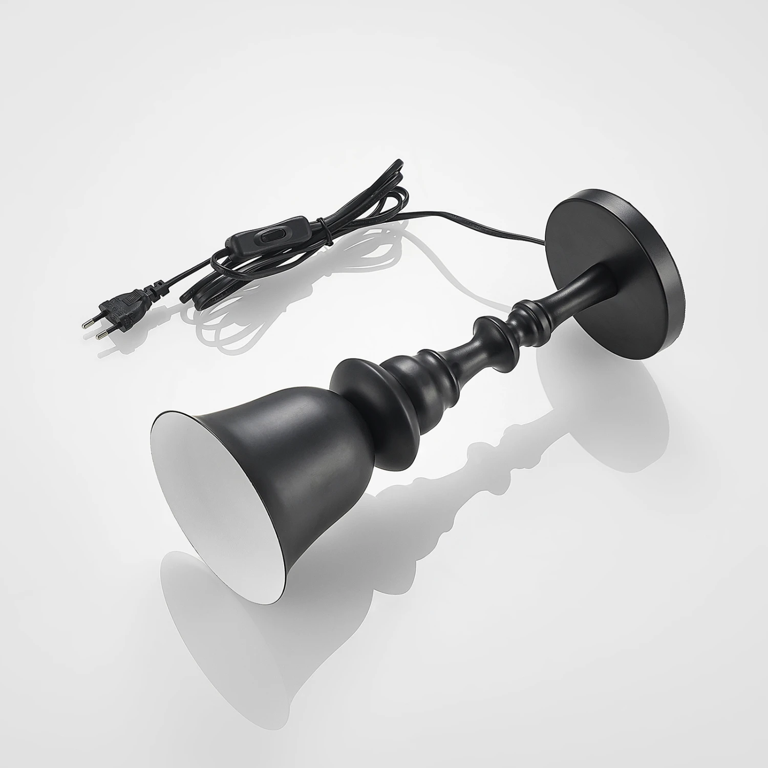 Lucande Gesja Tischleuchte, Schirmlos, Schwarz 9 Lucande Gesja Tischleuchte, Schirmlos, Schwarz – Bild 9