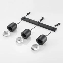 Lucande Amielle Pendellampe, Dreiflammig, Schwarz -Lucande 9920030 7