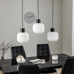 Lucande Lomeris Hängelampe, 3-fl, Lang, Weiß 11 Lucande Lomeris Hängelampe, 3-fl, Lang, Weiß -Lucande 9920039 2