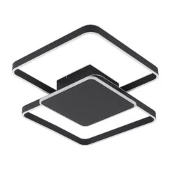 Lucande Kadira LED-Deckenlampe, 70 Cm, Schwarz 14 Lucande Kadira LED-Deckenlampe, 70 Cm, Schwarz -Lucande 9922001 5