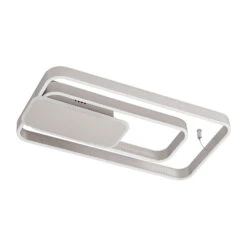 Lucande Kadira LED-Deckenlampe, 60 Cm, Nickel 12 Lucande Kadira LED-Deckenlampe, 60 Cm, Nickel -Lucande 9922008 3