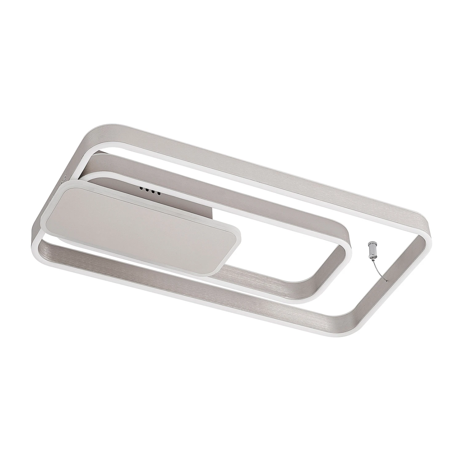 Lucande Kadira LED-Deckenlampe, 60 Cm, Nickel 4 Lucande Kadira LED-Deckenlampe, 60 Cm, Nickel – Bild 4