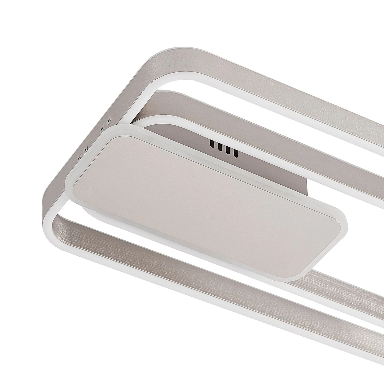 Lucande Kadira LED-Deckenlampe, 60 Cm, Nickel 7 Lucande Kadira LED-Deckenlampe, 60 Cm, Nickel – Bild 7